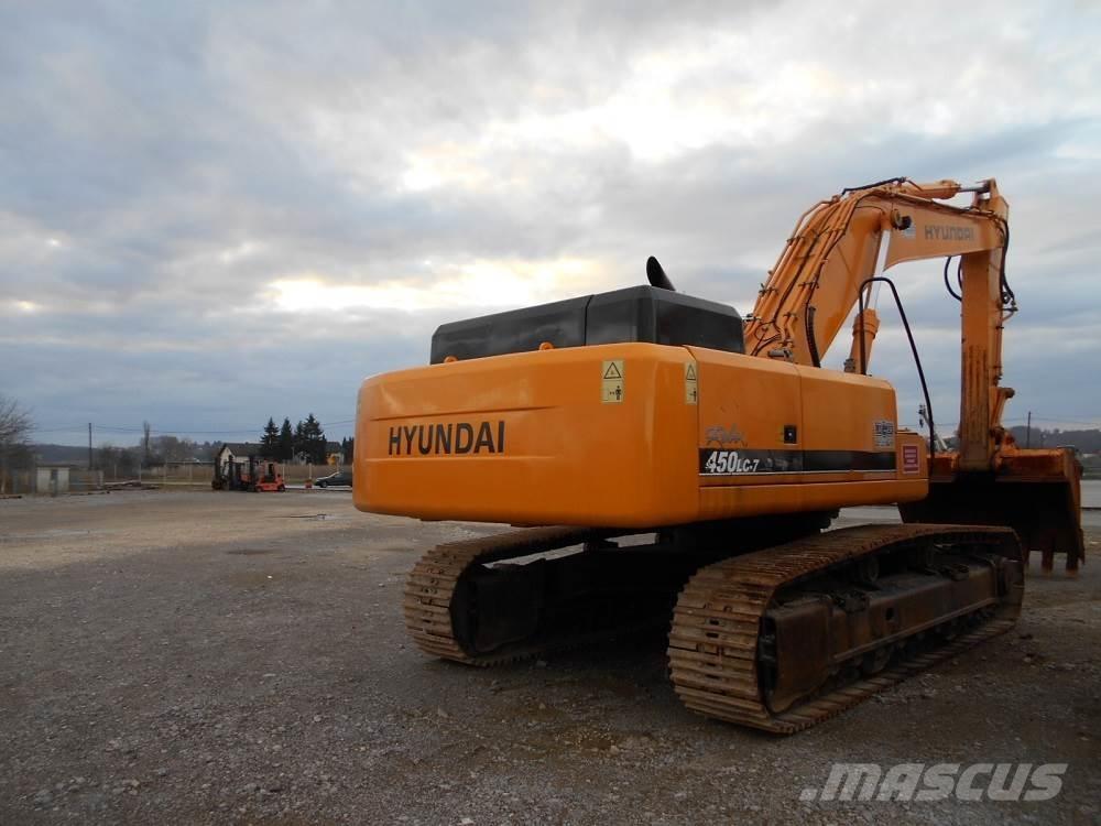 Hyundai R450LC-7 Excavadoras sobre orugas