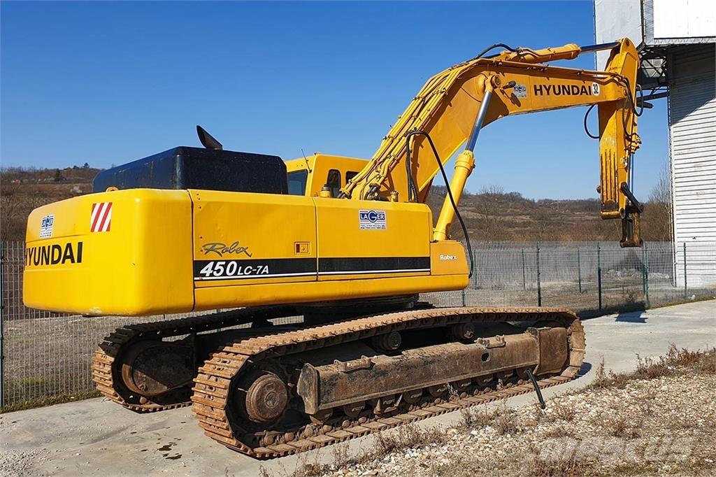Hyundai R450LC-7A Excavadoras sobre orugas