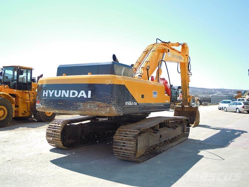 Hyundai R450LC-7A Excavadoras sobre orugas