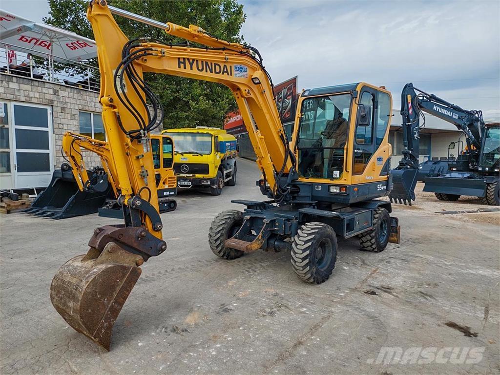 Hyundai R55W-9 Miniexcavadoras