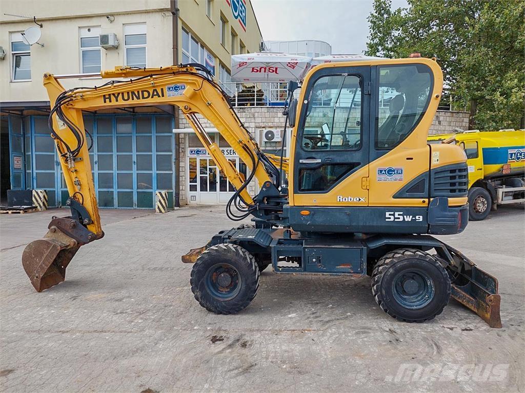 Hyundai R55W-9 Miniexcavadoras