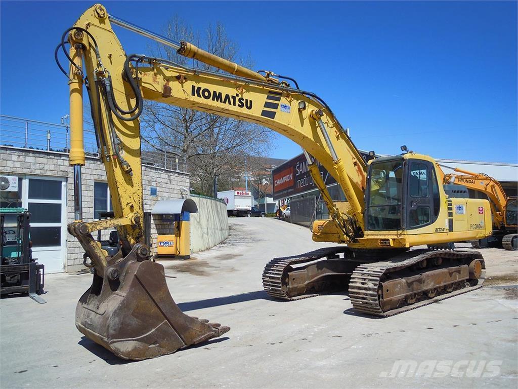 Komatsu PC340NLC-6K Excavadoras sobre orugas