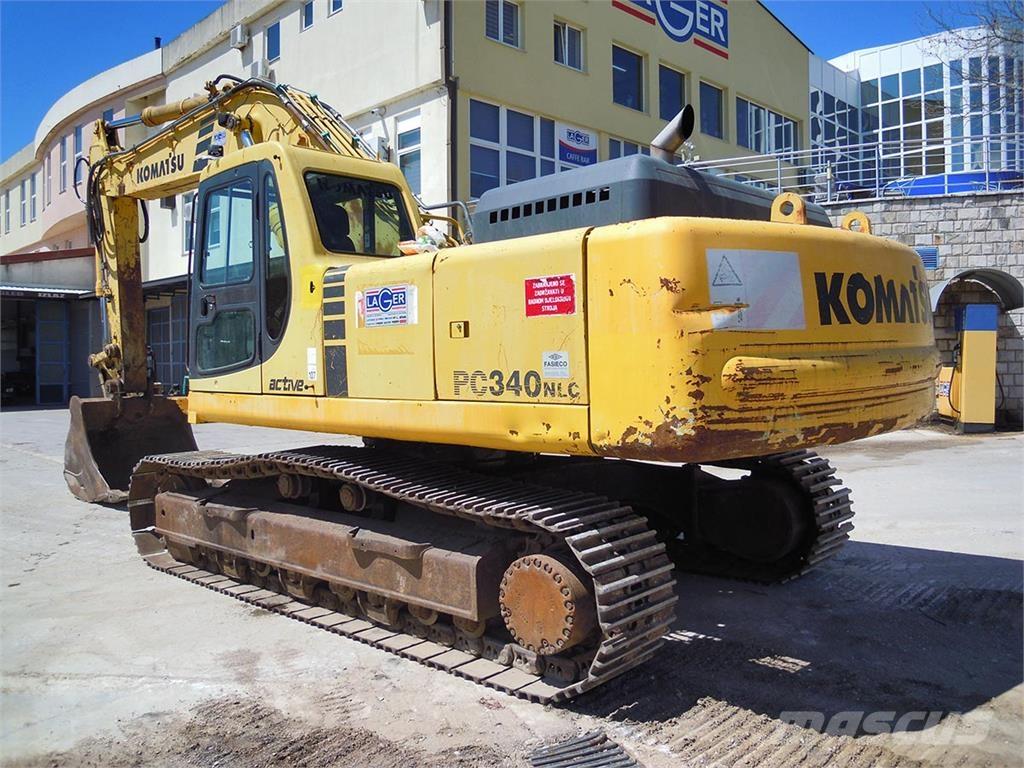 Komatsu PC340NLC-6K Excavadoras sobre orugas