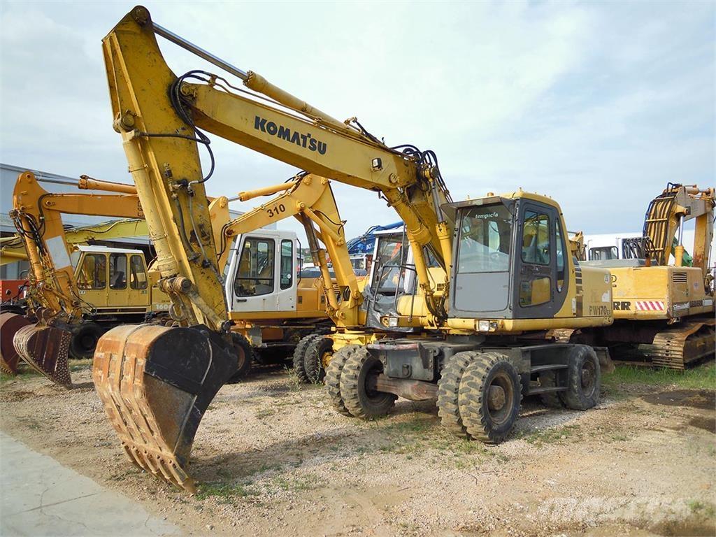 Komatsu PW170ES-6K Excavadoras de ruedas
