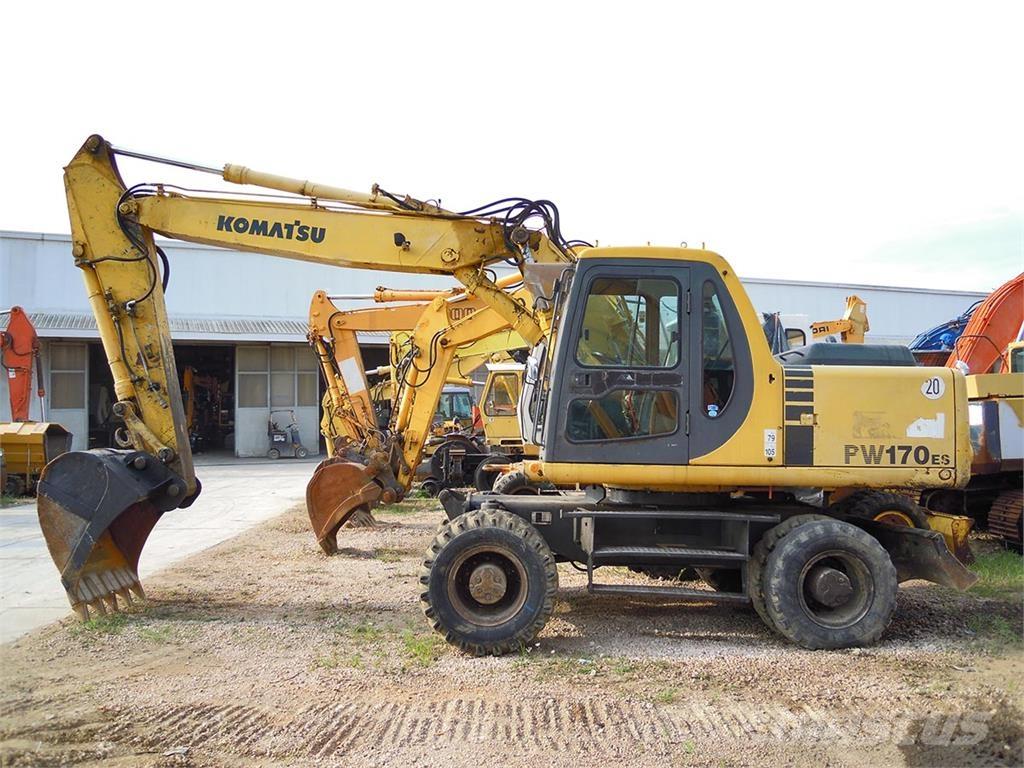 Komatsu PW170ES-6K Excavadoras de ruedas