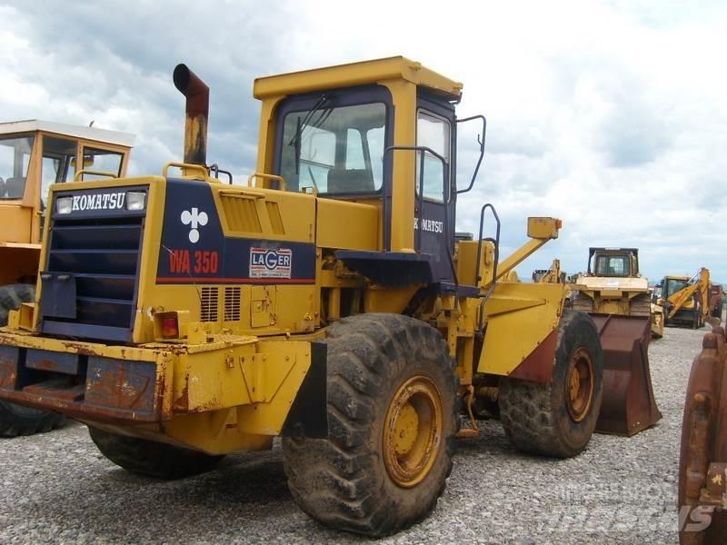 Komatsu WA350 Cargadoras sobre ruedas