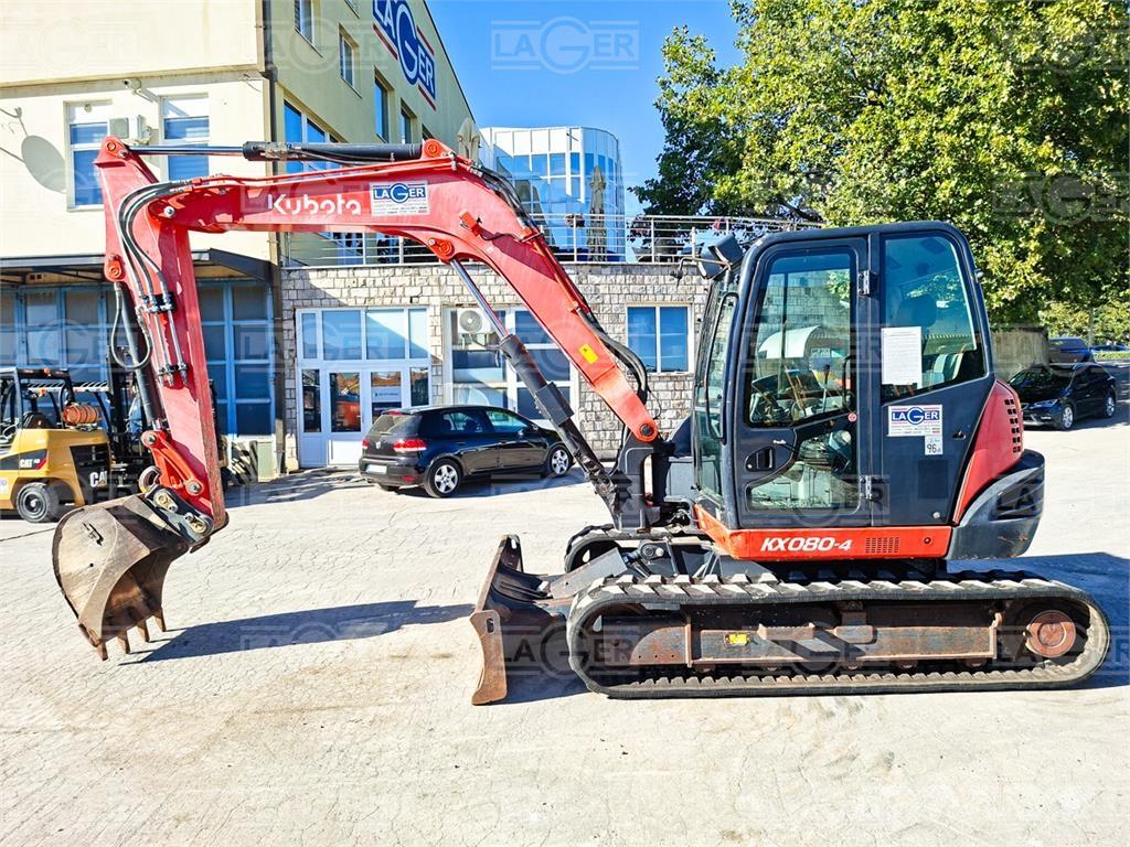Kubota KX080-4 Miniexcavadoras