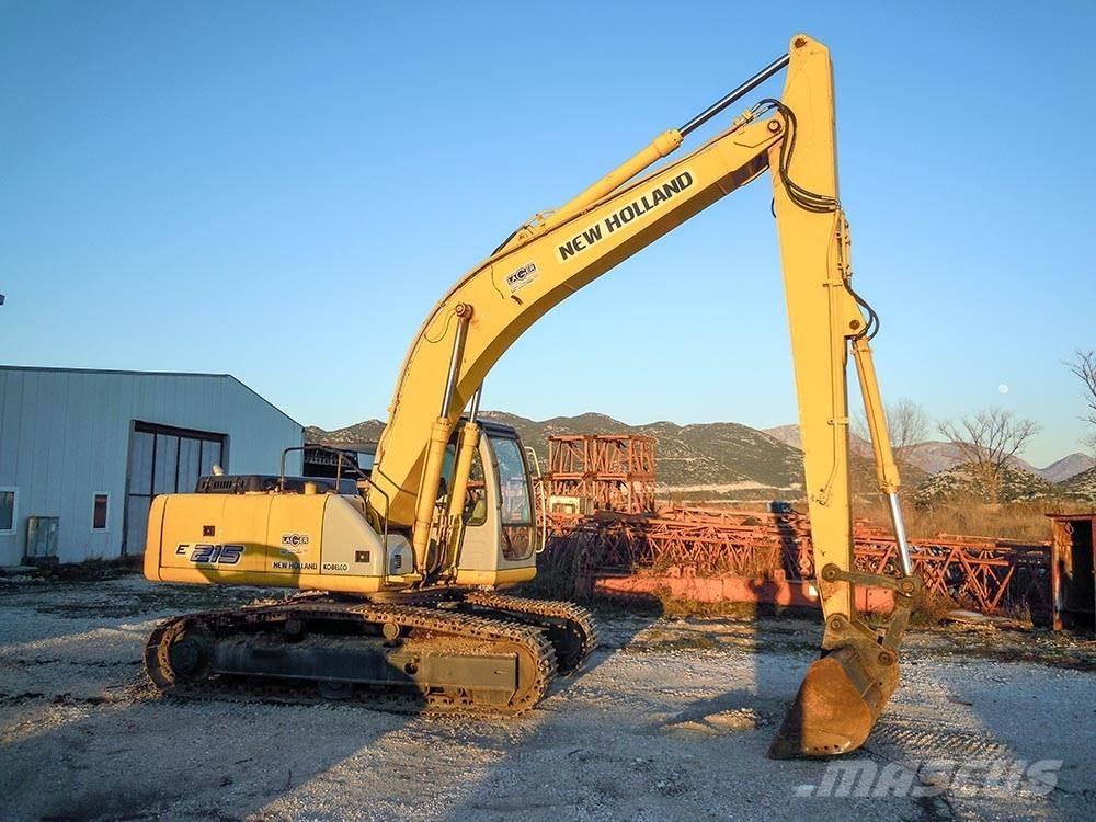 New Holland E215 Excavadoras sobre orugas