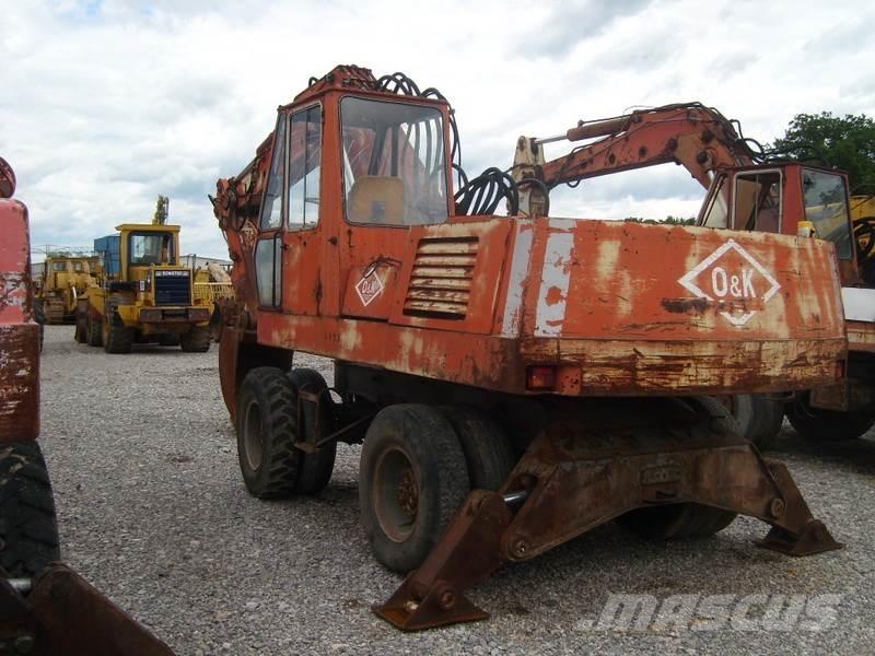 O&K MH6 Excavadoras de ruedas