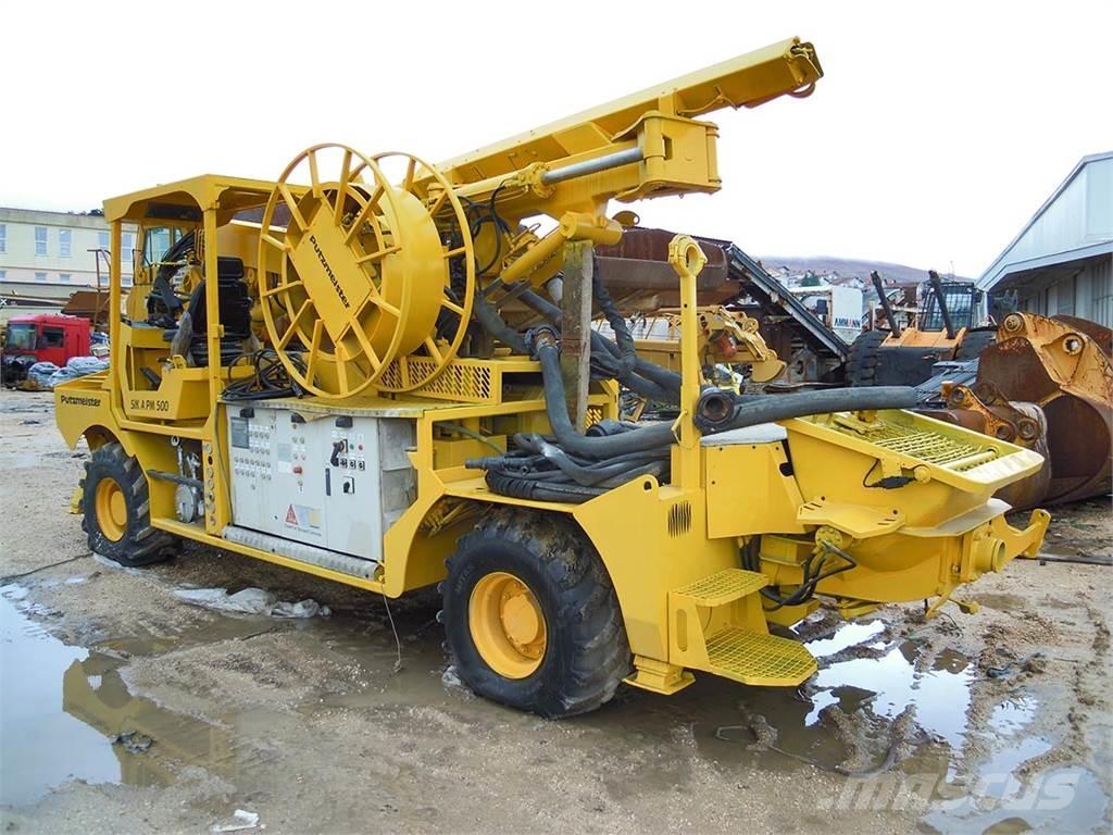 Putzmeister SIK A PM 500 Bombas de concreto