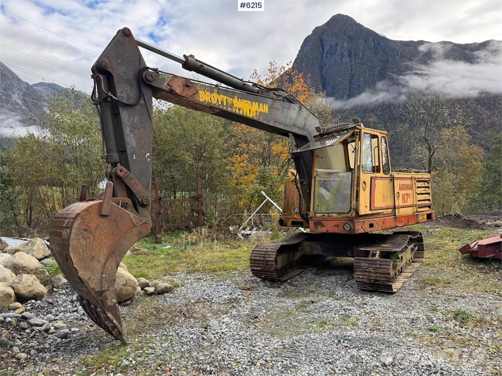 Åkerman H7B Excavadoras sobre orugas