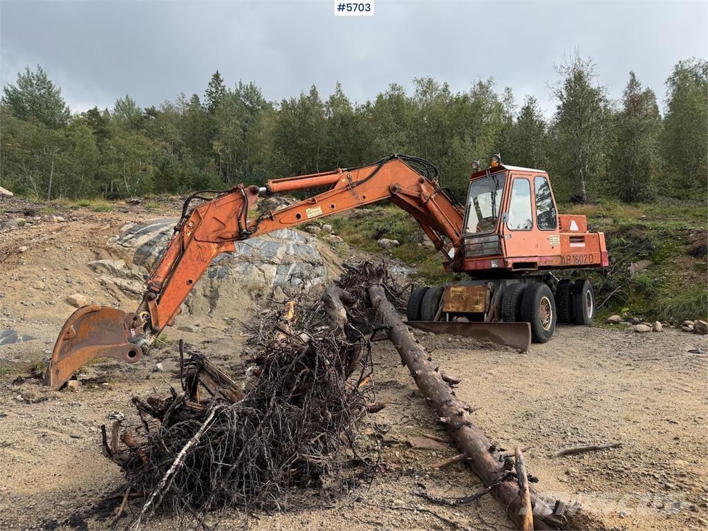 Atlas 1602 D Excavadoras sobre orugas