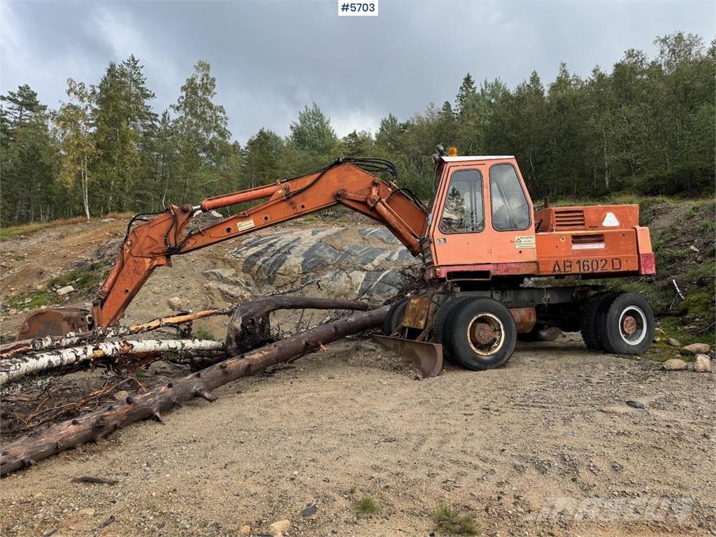 Atlas 1602 D Excavadoras sobre orugas