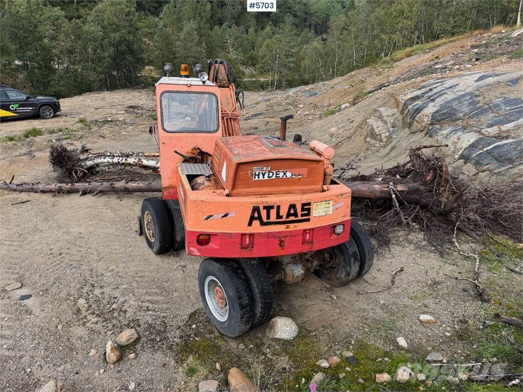 Atlas 1602 D Excavadoras sobre orugas