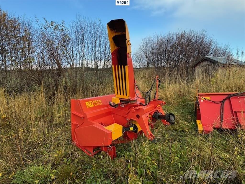 Duun TFP250 Hojas y cuñas quitanieves