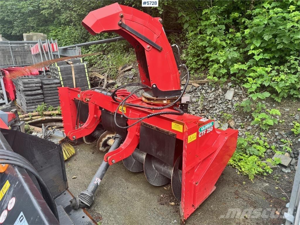 Globus GTF 250-19 Hojas y cuñas quitanieves