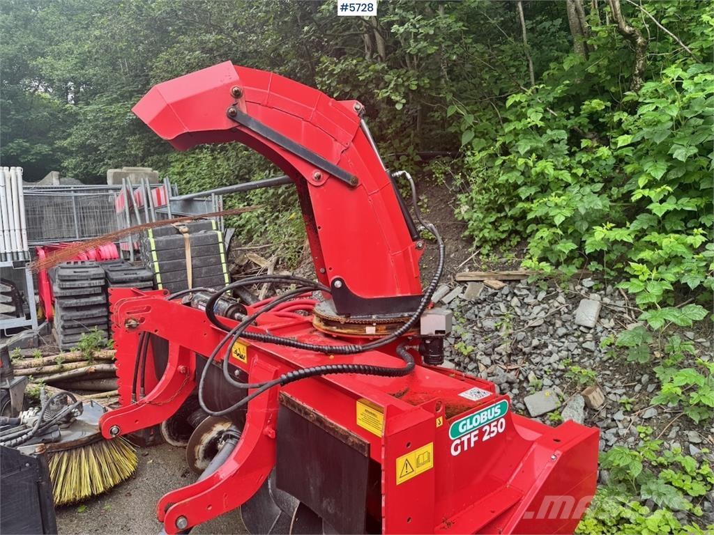 Globus GTF 250-19 Hojas y cuñas quitanieves