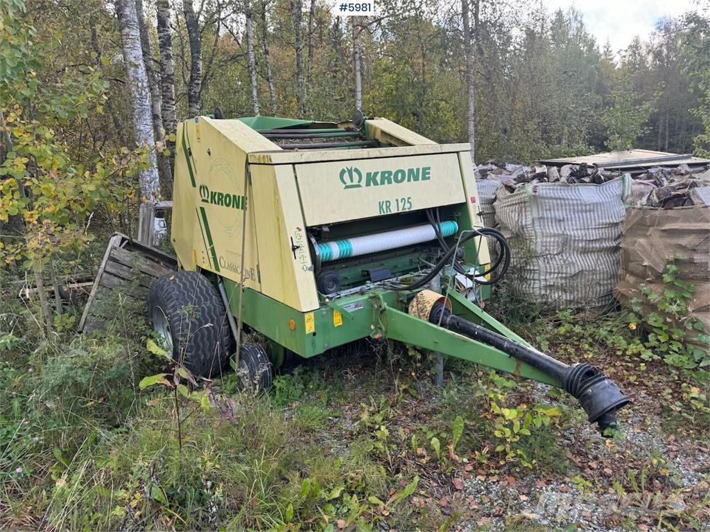 Krone KR 125 Otros equipos para cosecha