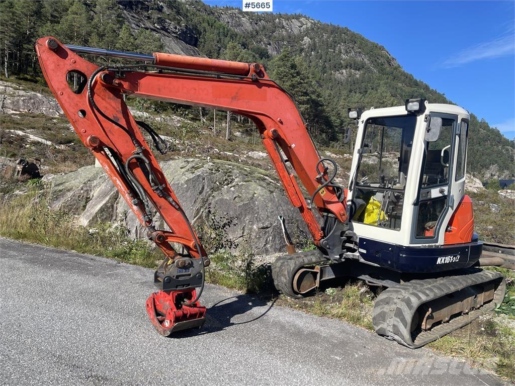 Kubota KX 161-3 Excavadoras sobre orugas