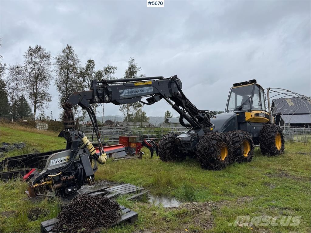 Ponsse Ergo Cosechadoras