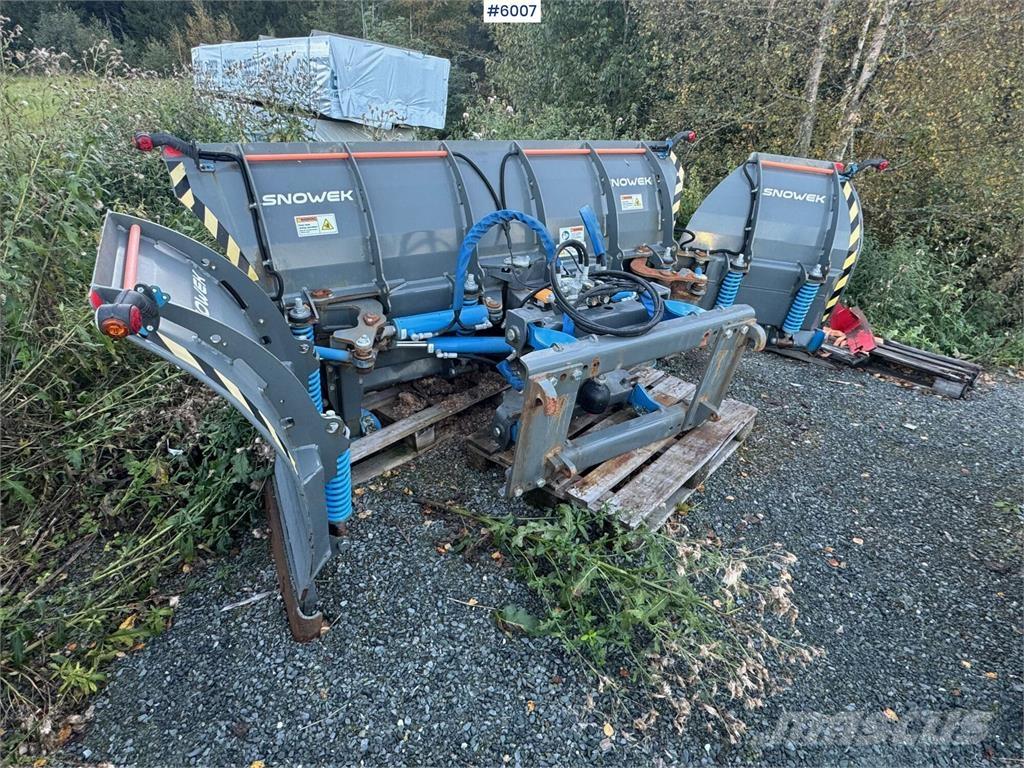 Snowek U420 Hojas y cuñas quitanieves