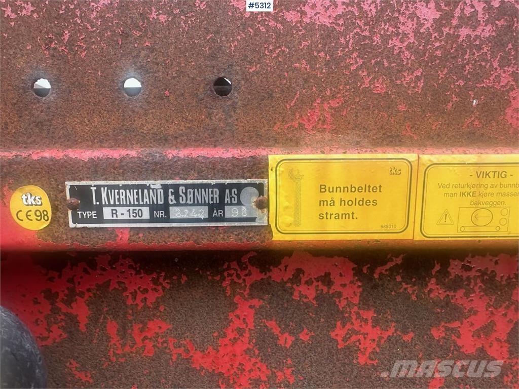 TKS R-150 Otros equipos para cosecha