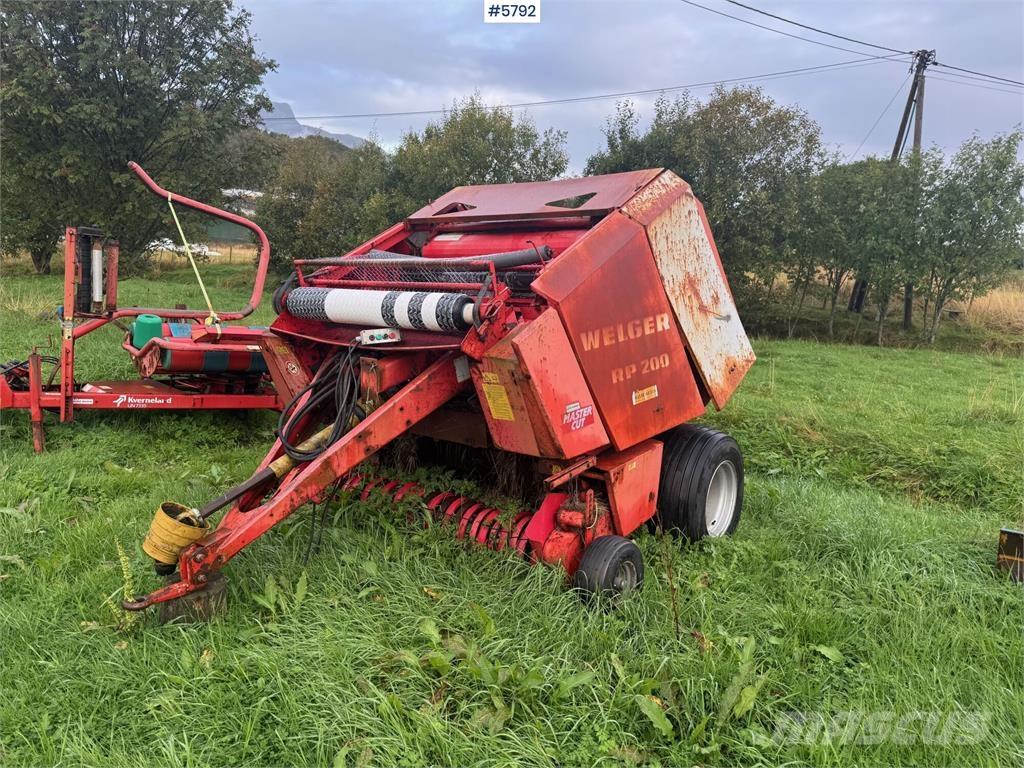 Welger RP 200 Otros equipos para cosecha