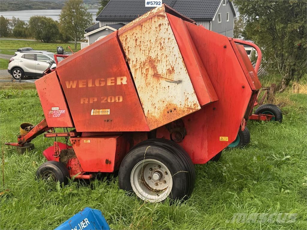 Welger RP 200 Otros equipos para cosecha