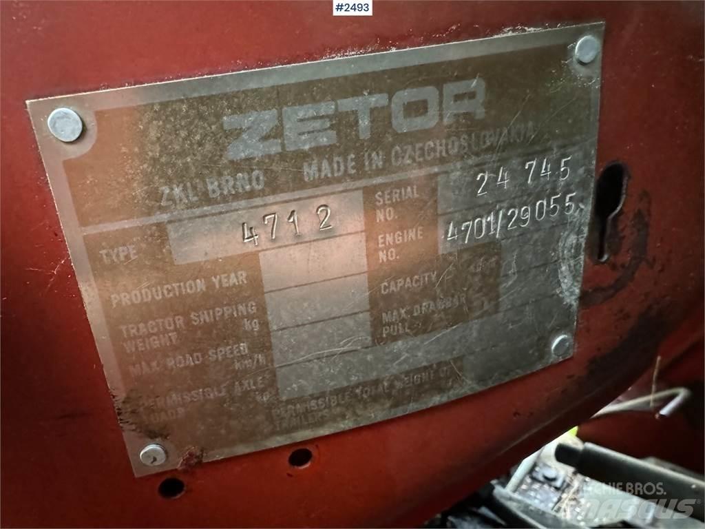 Zetor 4712 Tractores