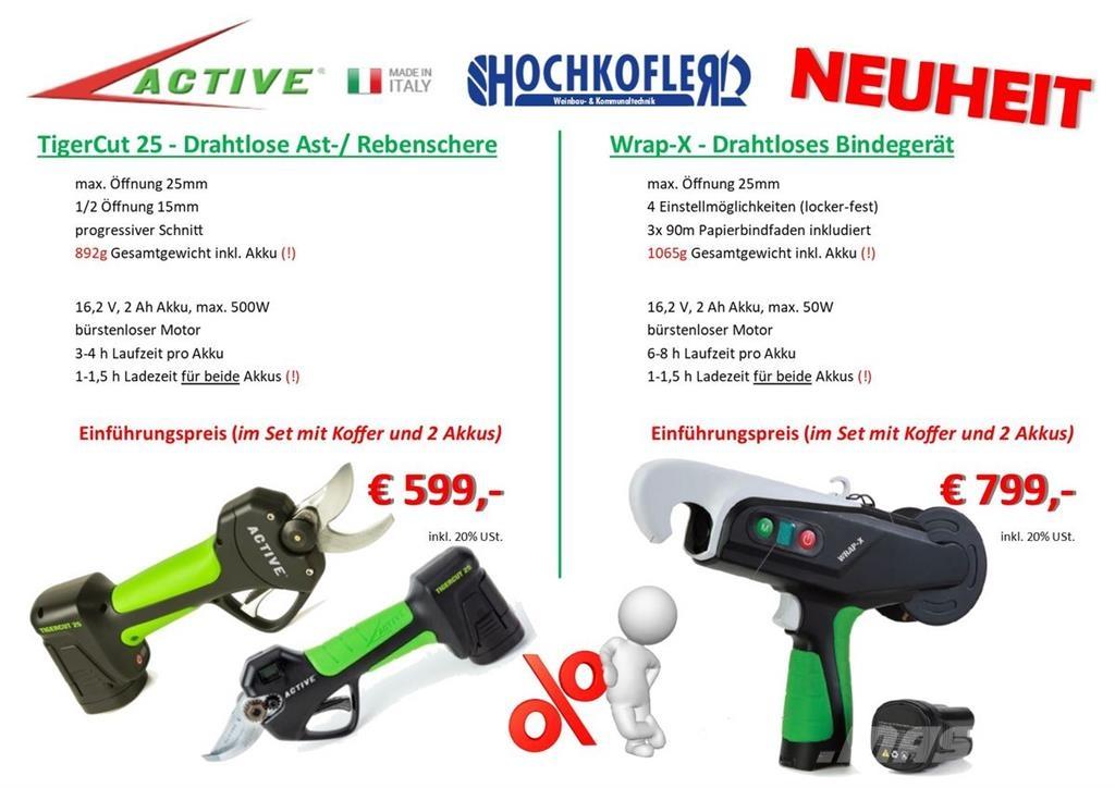  Active Wrap-X Otras maquinarias vitivinícola