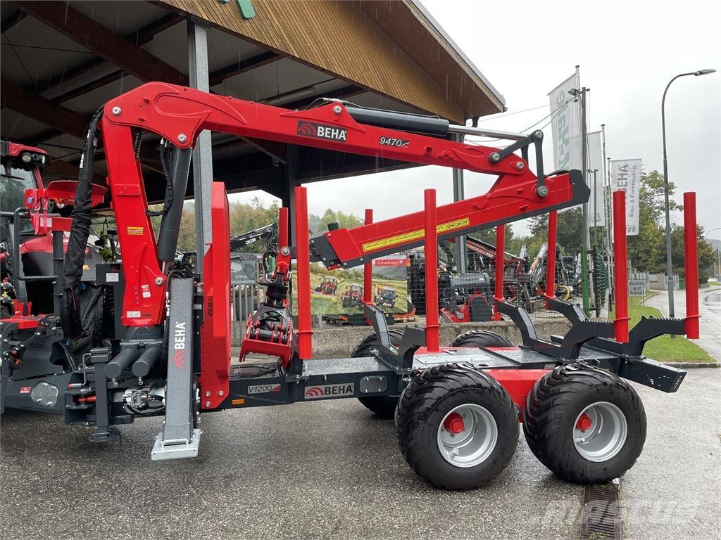 Beha V1200 + 9470 Remolques forestales