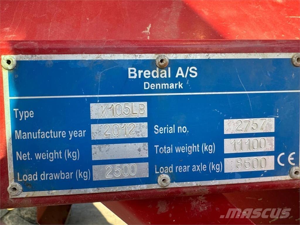 Bredal K105LB Otras máquinas y accesorios para fertilización