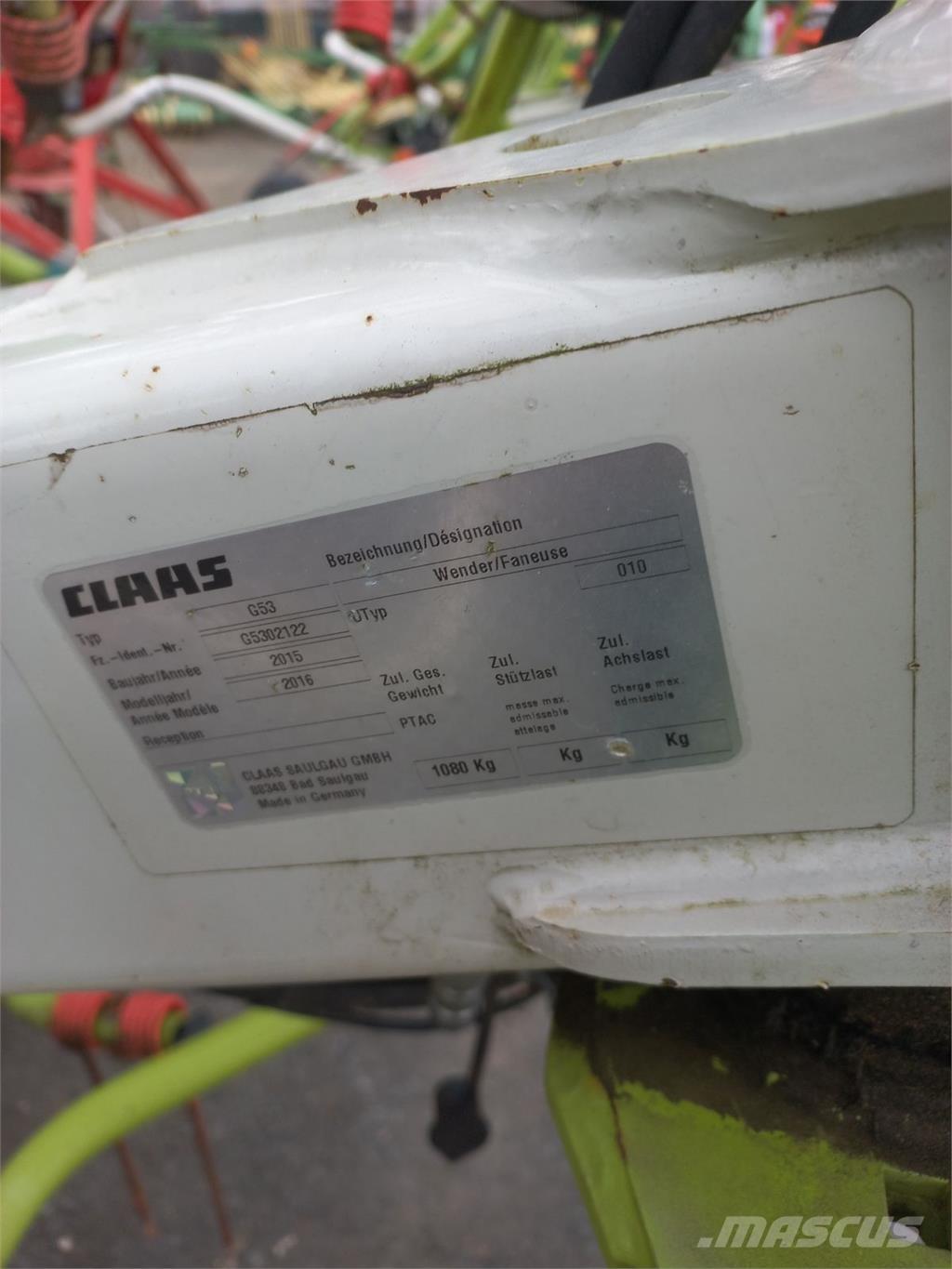 CLAAS Volto 800 Rastrilladoras y rastrilladoras giratorias