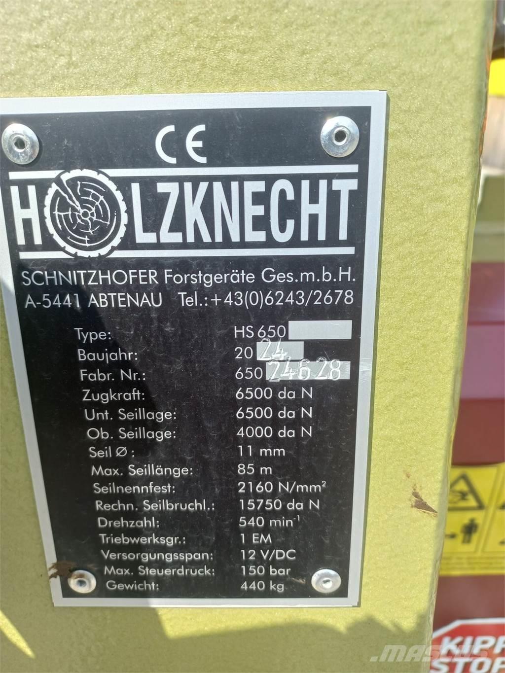  Holzknecht HS 650 Cabrestantes