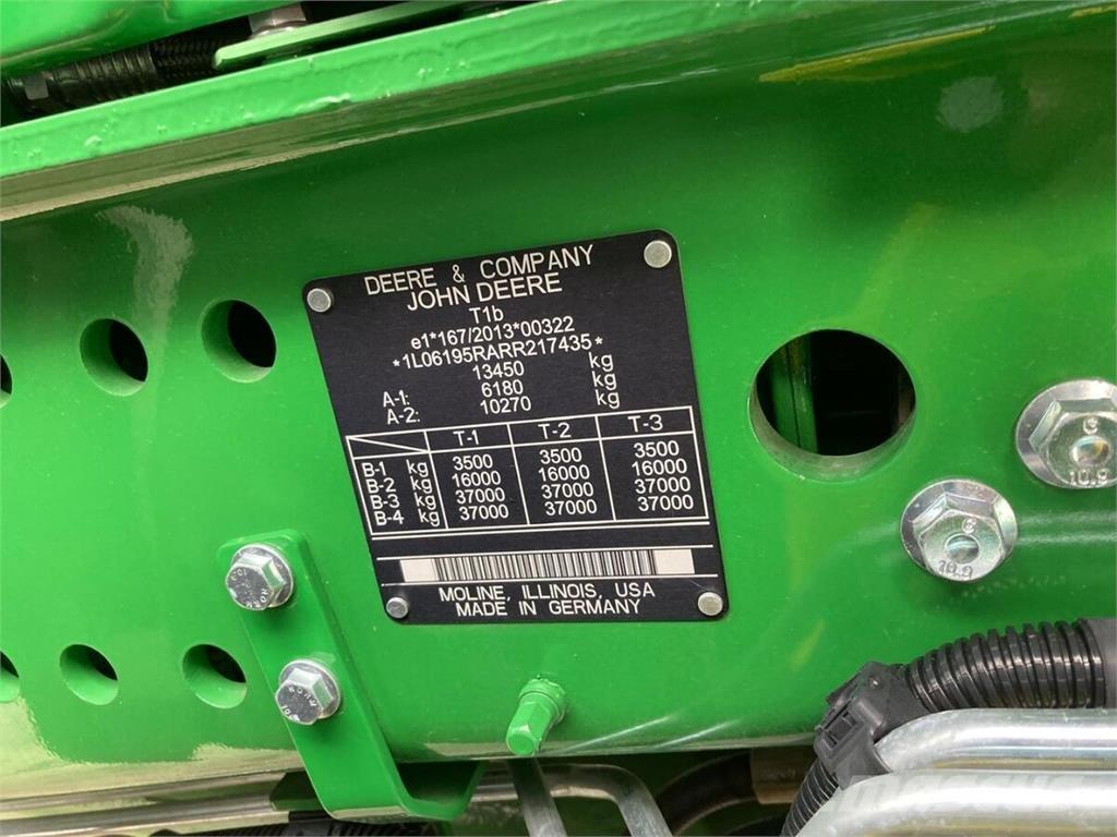 John Deere 6R 195 Tractores