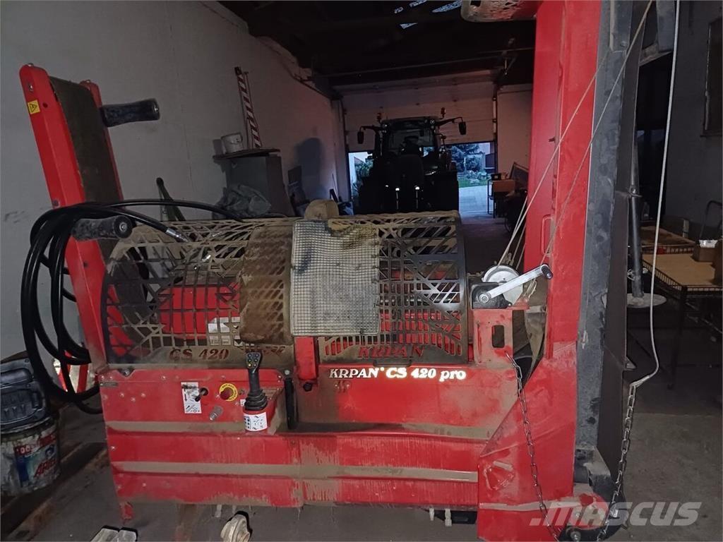 Krpan CS 420 pro Partidoras, cortadoras y trituradoras de madera