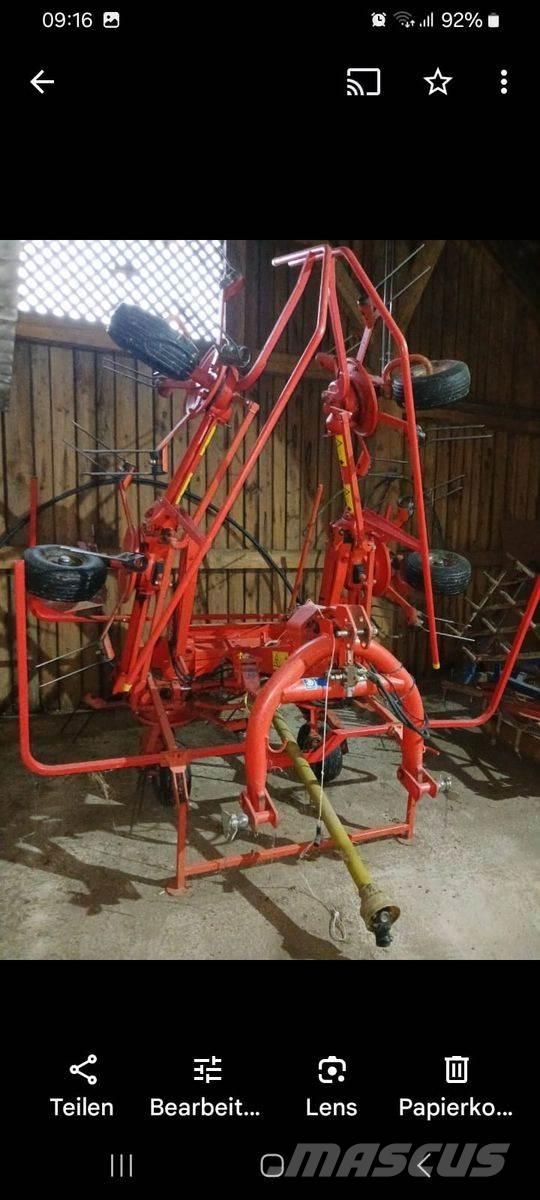 Kuhn GF 5801 MHO Rastrilladoras y rastrilladoras giratorias