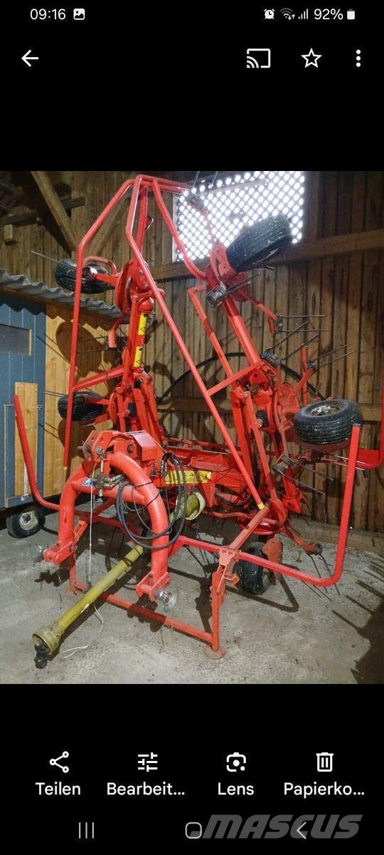 Kuhn GF 5801 MHO Rastrilladoras y rastrilladoras giratorias