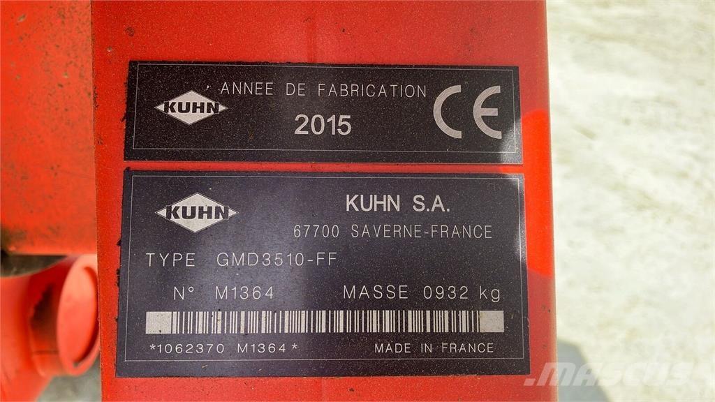 Kuhn GMD 3510 FF Podadoras