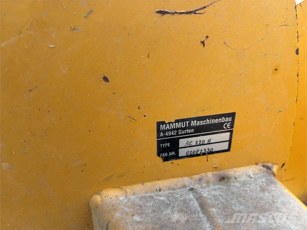 Mammut SC 220 H Otra maquinaria agrícola