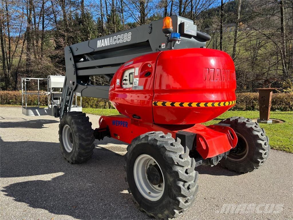 Manitou 160ATJ + Plataformas con brazo de elevación manual