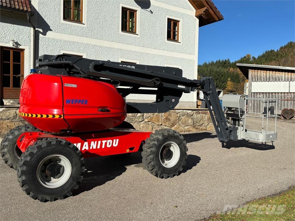 Manitou 160ATJ + Plataformas con brazo de elevación manual