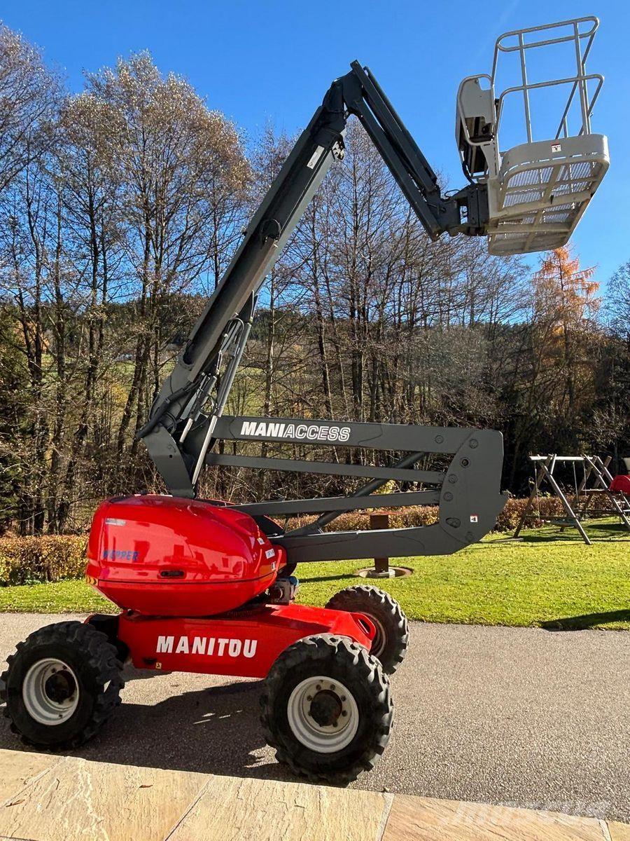 Manitou 160ATJ + Plataformas con brazo de elevación manual