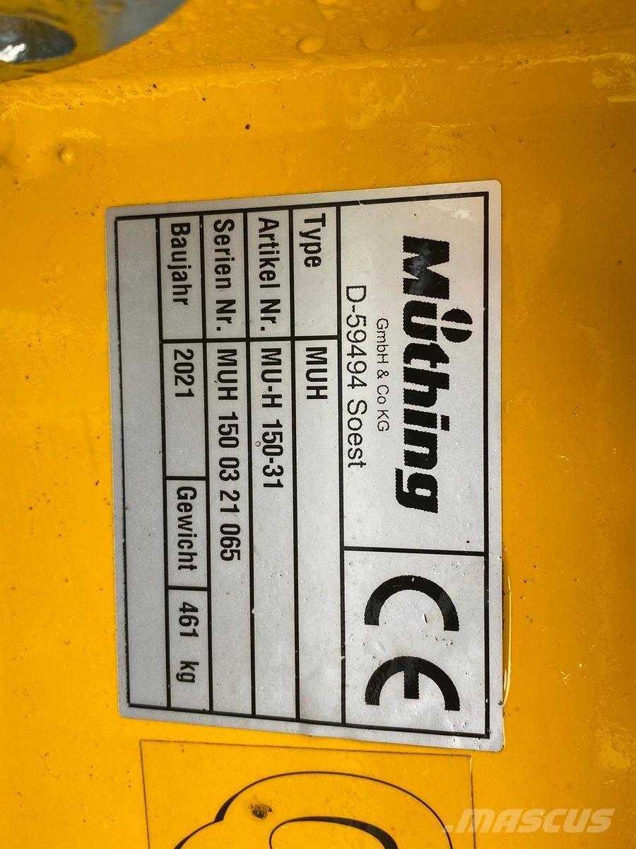 Müthing MU-H 150 Segadoras y cortadoras de hojas para pasto