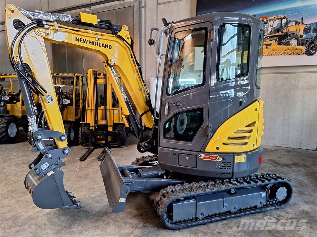 New Holland E 26 C Miniexcavadoras