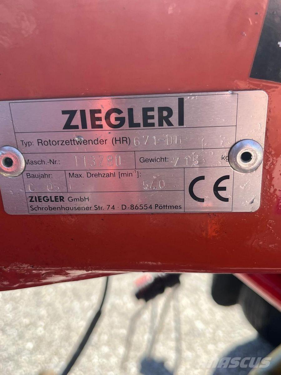 Niemeyer HR 6.71 DH Rastrilladoras y rastrilladoras giratorias