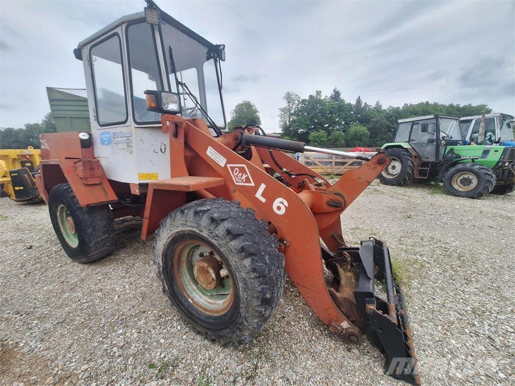 O&K L6-2 Cargadoras sobre ruedas