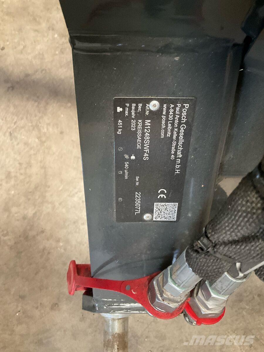  Paldu Holzkreissäge Cosechadoras de remolachas