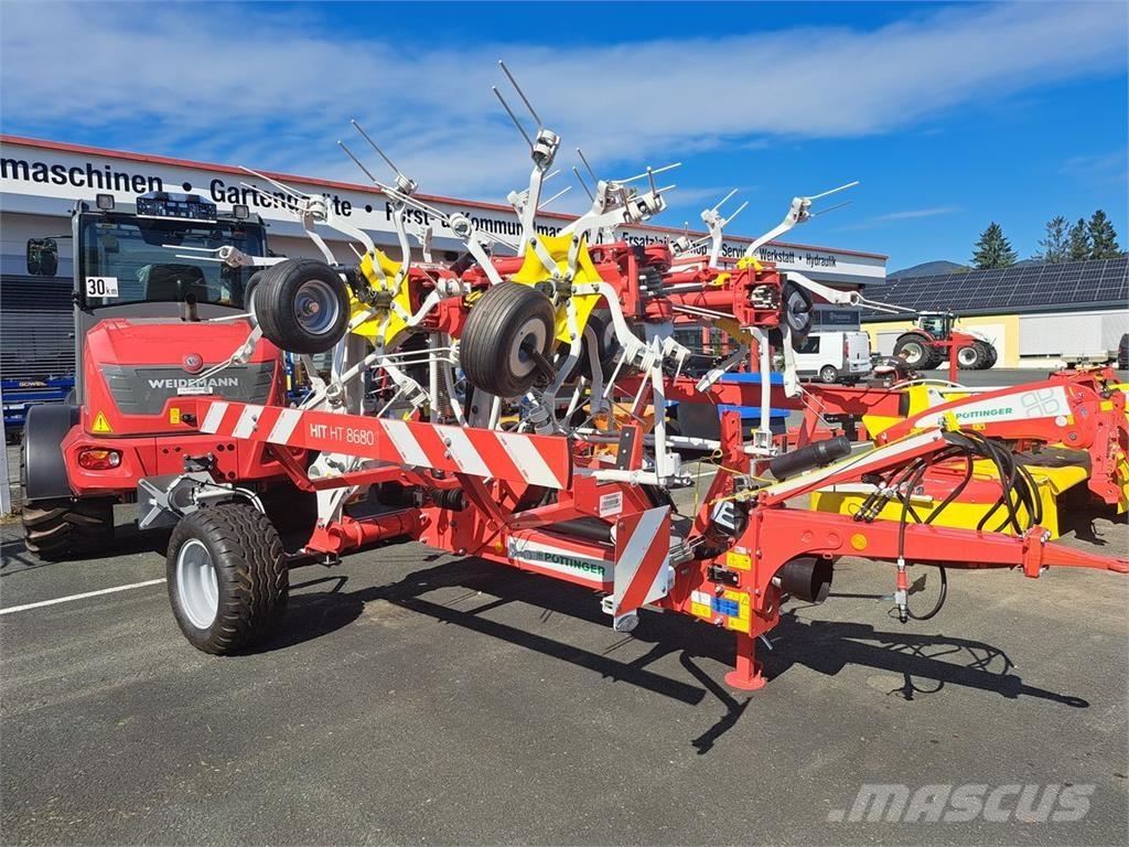 Pöttinger Hit 8680 Rastrilladoras y rastrilladoras giratorias