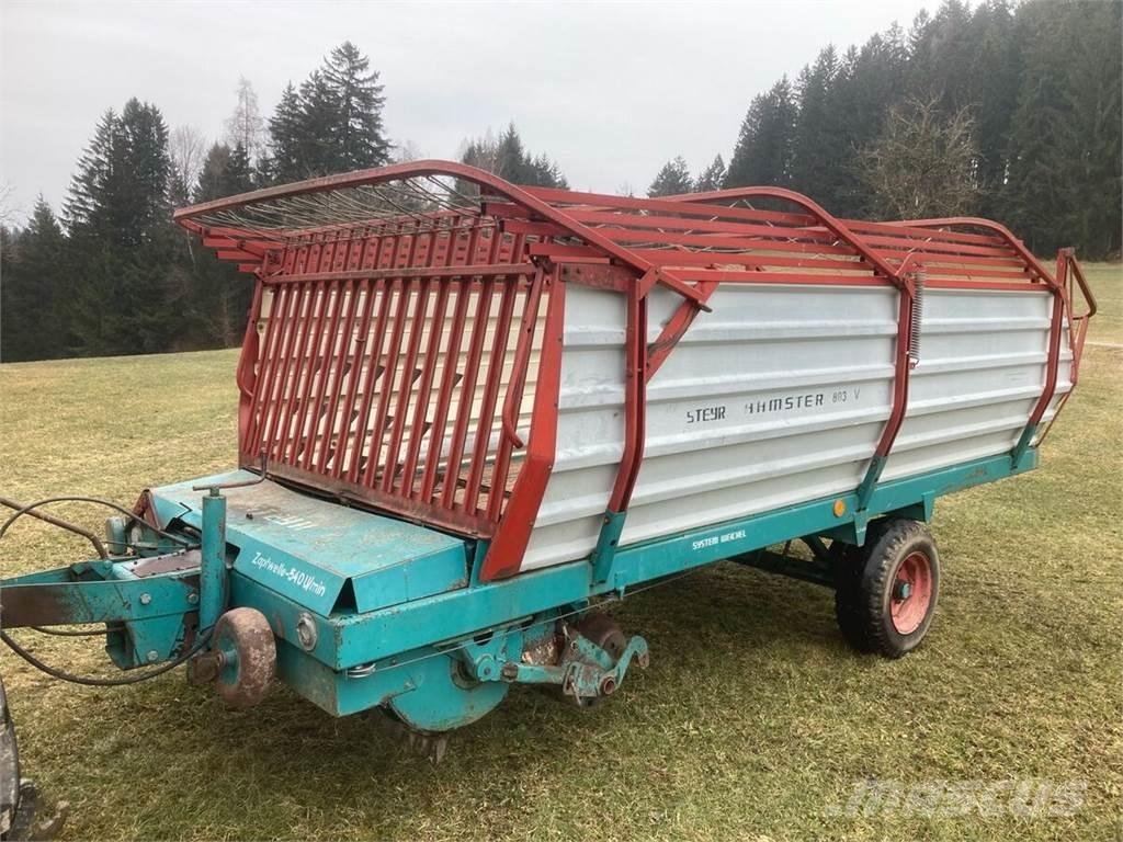 Steyr Hamster 803V Remolques autocargadores